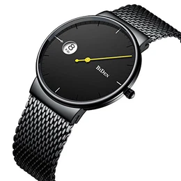 Herren Jugendliche Silber Großes Gesicht Wasserdicht Uhren Männer Datum Kalender Designer Armbanduhr Männlich Mode Casual Analog Quartz Uhr mit Schwarz Silikon Strap