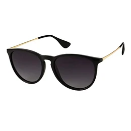 Runde Retro-Sonnenbrille für Damen, klassische Vintage-Sonnenbrille, 100% UV-Schutz-Gläser