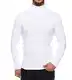 Karl''''s people Herren Feinstrick Rollkragenpullover in verschieden Farben K-107, Größe M, Farbe White