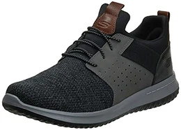 Classic Fit-Delson-Camden, Men’s Sneakers, Black/Black, 43 EU