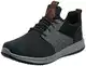 Skechers Herren Klassische Passform-delson-Camden Sneaker, schwarz/grau, 43 EU
