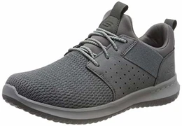 Herren Delson Camben Sneaker, Gray Mesh W Synthetic, 44 EU