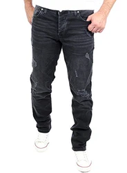 Reslad Jeans Herren Slim Fit RS-2069 schwarz (RS-2069)