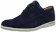 Clarks Herren Vennor Walk Derby, Blau (Navy Suede), 39.5 EU
