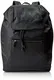 Springfield Bolsito Mediano Melange, Herren Henkeltasche schwarz Black (Schwarz)