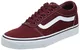 Vans Herren Ward Sneaker, Rot Canvas Port Royale White, 46 EU