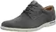 Clarks Herren Vennor Walk Derby, Grau (Grey Suede), 43 EU