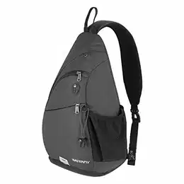 Sling Bag Crossbody Backpack Schulterrucksack mit verstellbarem Schultergurt Perfekt für Outdoorsport, Wandern, Radfahren, Bergsteigen, Reisen