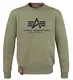Alpha Ind. Basic Sweater oliv - M