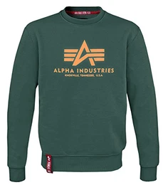 Alpha Ind. Basic Sweater dark petrol - M