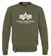 Alpha Ind. Basic Sweater dark green - M