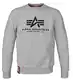 Alpha Ind. Basic Sweater grey heather - M