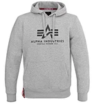 Alpha Ind. Basic Hoody Pullover grau heather