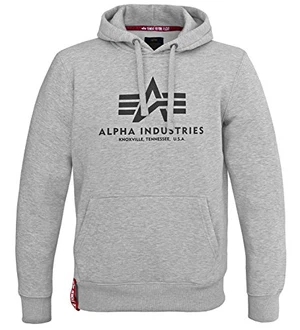 Alpha Ind. Basic Hoody Pullover grau heather Alpha Ind. Basic Hoody Pullover grau heather