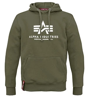 Alpha Ind. Basic Hoody Pullover dunkelgrün Alpha Ind. Basic Hoody Pullover dunkelgrün