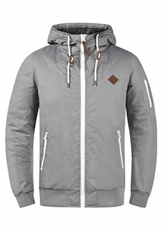 !Solid Tilly Herren Übergangsjacke mit Kapuze Monument