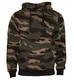 ROCK-IT Apparel® Kapuzenpullover Herren Hoodie Workerhoodie Kapuzenpulli Sweatshirt Männer Hoody Größe XS-5XL 380g hochwertig und sehr Soft Camouflage Grün/Braun Medium