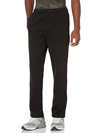 Herren Fleece-Jogginghose (erhältlich in „Big & Tall“-Größen), Schwarz, M