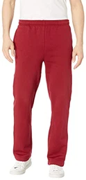 Herren Fleece-Jogginghose (erhältlich in „Big & Tall“-Größen), Rot, M