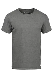 Barnd Herren T-Shirt Kurzarm Shirt Mit Rundhalsausschnitt, Größe:M, Farbe:Pewter Mix (70817)