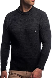 Carisma Herren Strickpullover K-113 Anthra (7398)
