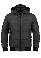 Blend Herren Winterjacke Boris Teddy Black (75126)