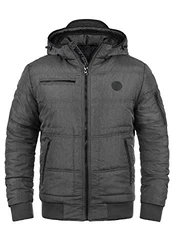 Blend Herren Winterjacke Boris Teddy Granite Teddy