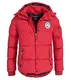 Geographical Norway Herren Winter Steppjacke Parka Verveine Kapuze red M