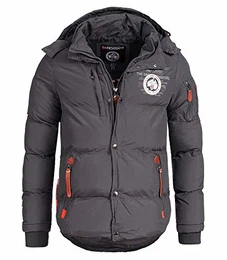 Herren Winterjacke Verveine Dark Grey M