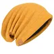 Übergroße Herren Strickmütze Baggy Slouchy Schädel-Kappe Mütze B011s (010b-Ingwer)