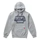 Hot Tuna Herren Camper Text Kapuzenpullover, grau, Medium