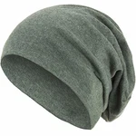 style3 Warme Herbst Winter Slouch Beanie XXL Unisex Mütze Grün