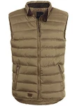 BLEND Cam 703589ME Weste Steppweste Stehkragen (70151) Safari Brown
