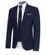 Allthemen Sakko Herren Slim Fit Sportlich Anzugjacke Herren Blazer für Business Hochzeit Freizeit