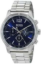 Hugo Herren Chronograph Quarz Armbanduhr mit Edelstahlarmband 1513527