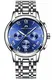 Herren Uhr Männer Militär Chronographen Edelstahl Wasserdicht Armbanduhren Mann Designer Sport Business Dress Datum Analog Uhren