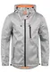 !Solid Iacopo Herren Softshell Jacke Funktionsjacke Übergangsjacke Mit Kapuze Und Fleece-Futter, Größe:M, Farbe:Light Grey Melange (8242)