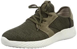Marc O''''Polo Herren 80124313501601 Sneaker, Grün (Oliv Multi), 44 EU