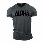 GYMTIER Bodybuilding T-Shirt der Männer Alpha 