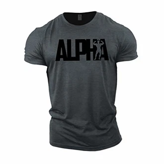 GYMTIER Bodybuilding T-Shirt der Männer Alpha