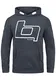 Blend Vinto White Herren Kapuzenpullover Hoodie Pullover Mit Kapuze Und Fleece-Innenseite, Größe:M, Farbe:Navy (70230)