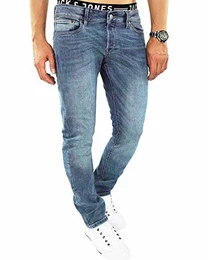 Herren JJITIM JJICON AM 669 NOOS Slim Jeans, Blau (Blue Denim), W32/L34