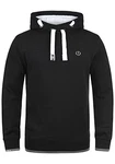 !Solid Benjamin Hood Herren Kapuzenpullover Hoodie Pullover Mit Kapuze Cross-Over-Kragen Und Fleece-Innenseite Black (P9000) !Solid Benjamin Hood Herren Kapuzenpullover Hoodie Pullover Mit Kapuze Cross-Over-Kragen Und Fleece-Innenseite Black (P9000)