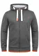 !Solid BenjaminZip Pile Herren Sweatjacke Kapuzen-Jacke Zip-Hoodie Mit Teddy-Futter, Größe:S, Farbe:Gre M P (P8236)