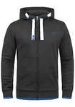 !Solid BenjaminZip Herren Sweatjacke Kapuzenjacke Hoodie Mit Kapuze Reißverschluss Und Fleece-Innenseite Dunkelgrau Melange (8999) !Solid BenjaminZip Herren Sweatjacke Kapuzenjacke Hoodie Mit Kapuze Reißverschluss Und Fleece-Innenseite Dunkelgrau Melange (8999)