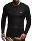 Leif Nelson Strickpullover Herren Rundhals (Schwarz, Größe M) - Dünner Männer Strick Pullover für Winter & Sommer - Coole Crewneck Männer Pullover