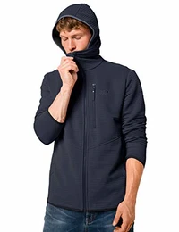 Herren Fleecejacke MODESTO HOODED JKT MEN, night blue, M, 1706491-1010003