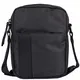 Bugatti Domani kleine Umhängetasche für Herren und Damen Schultertasche Leder, Messenger Bag Kuriertasche, Grau