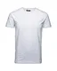 Jack and Jones Herren T-Shirt Basic Rundhals 3er Pack einfarbig Slim Fit in weiß schwarz blau grau (M, 3er Pack O weiß)