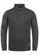 !Solid Travon Herren Strickpullover Troyer Feinstrick Pullover Mit Stehkragen Und Knopfleiste, Größe:3XL, Farbe:Oyster Grey (8215)